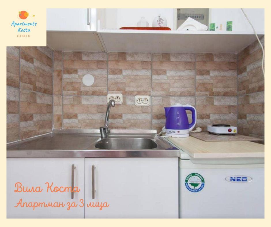 Vila Kosta City Center Port Ohrid Esterno foto