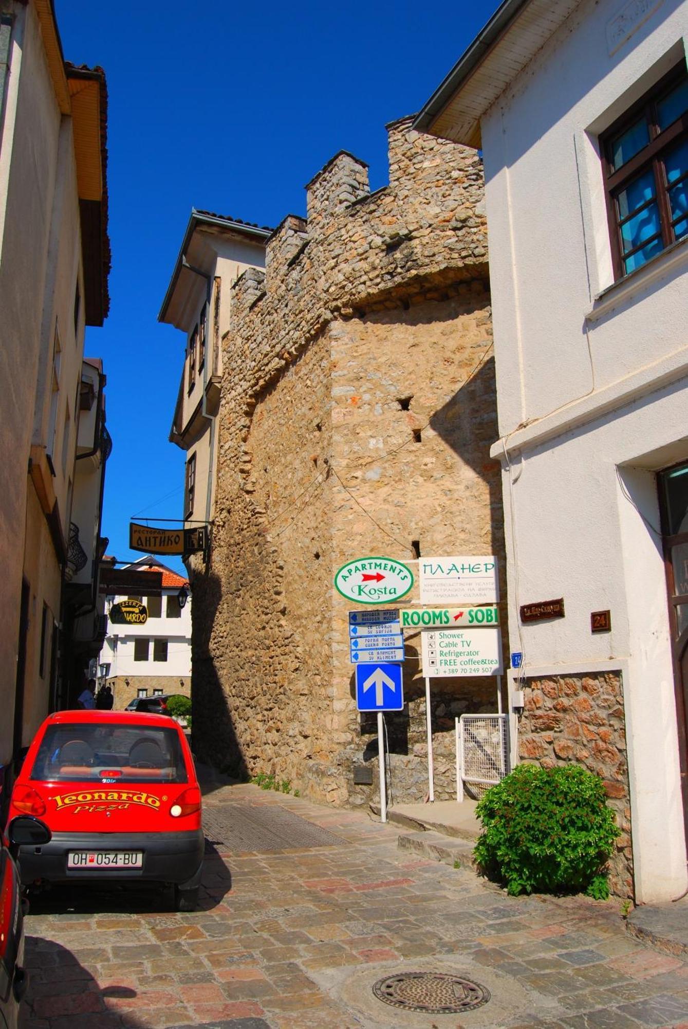 Vila Kosta City Center Port Ohrid Esterno foto