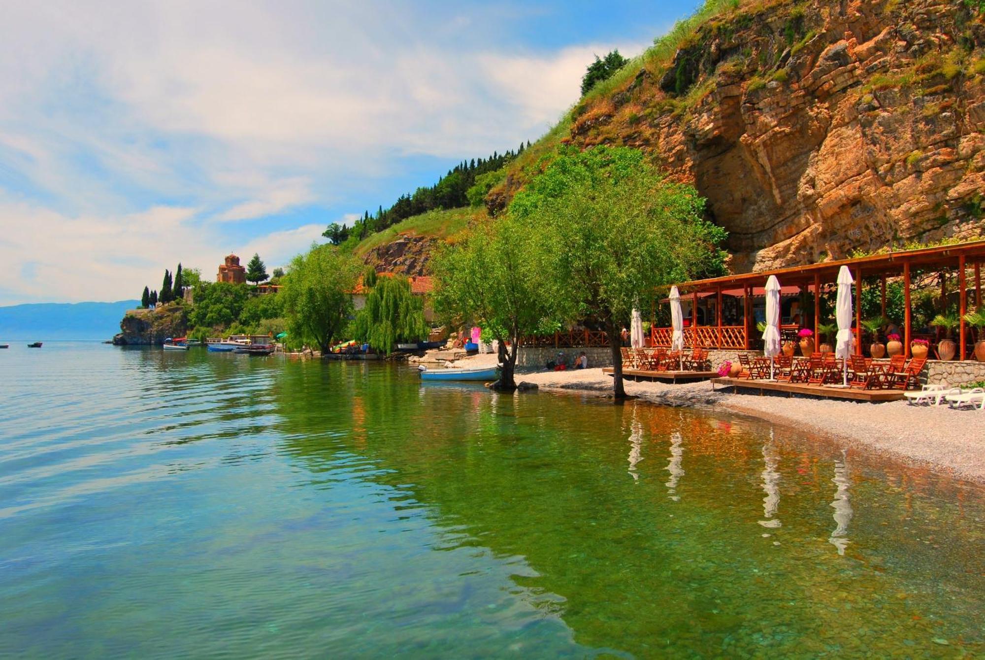 Vila Kosta City Center Port Ohrid Esterno foto