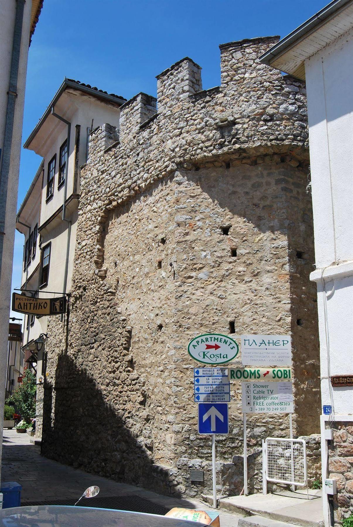 Vila Kosta City Center Port Ohrid Esterno foto